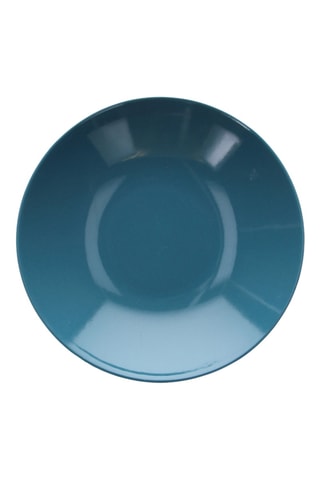 6 platos hondos de gres Natur.Love - 22 cm