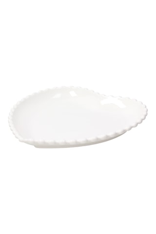 6 platos de porcelana Peral - 26 x 26 x 3 cm