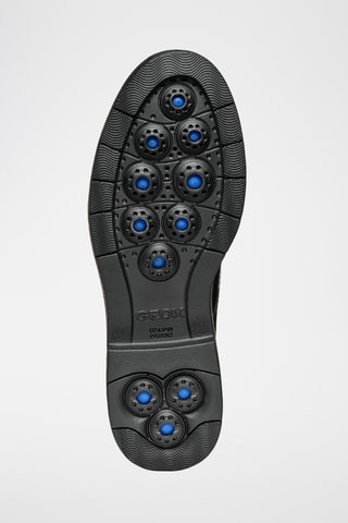 Derbys en cuir de veau verni Spherica - Noir