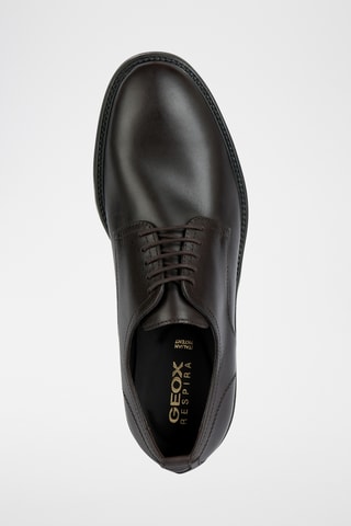Derbys en cuir Tiberio - Marron foncé