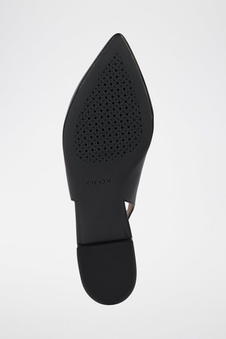 Ballerines en cuir - Noir