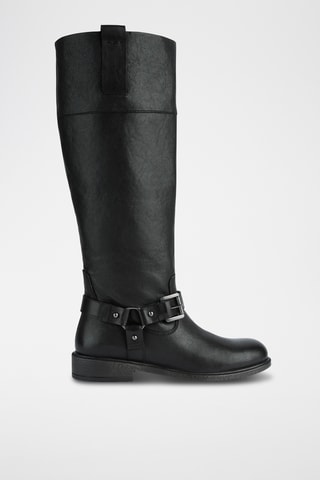 Bottes en cuir Catria - Noir