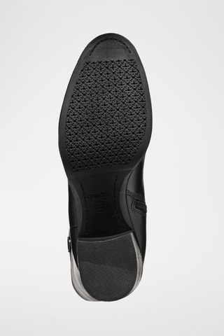 Bottes en cuir de veau Asheel - Noir