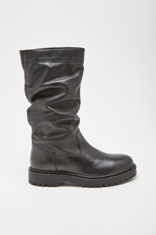 Bottes en cuir nappa D Belyze H - Noir