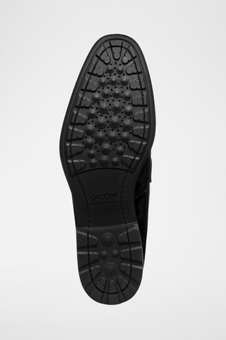 Mocassins en cuir de veau verni Walk Pleasure - Noir