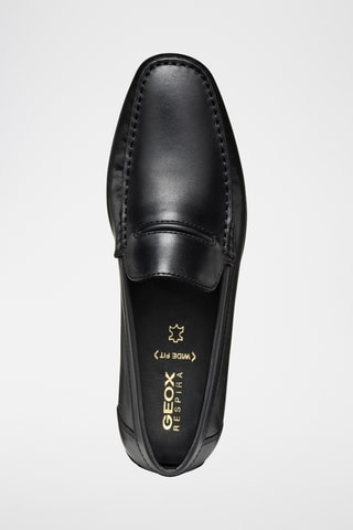 Mocassins en cuir de veau Kosmopolis - Noir