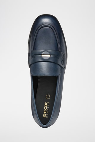 Mocassins en cuir de veau Cloridie - Bleu marine