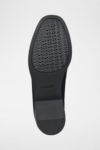 Mocassins en cuir de chèvre Cloridie - Bleu nuit