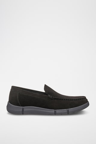 Mocassins en nubuck Adacter - Noir