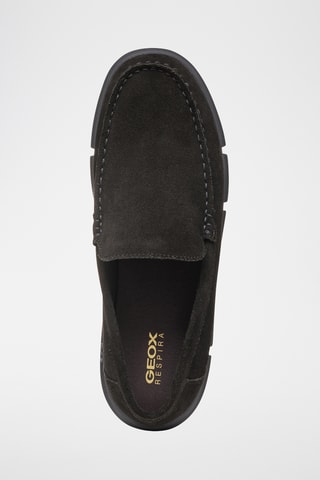 Mocassins en nubuck Adacter - Noir