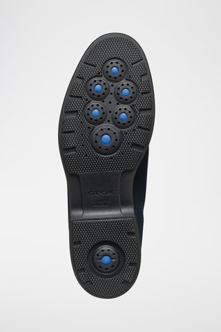 Mocassins en nubuck Spherica - Bleu marine