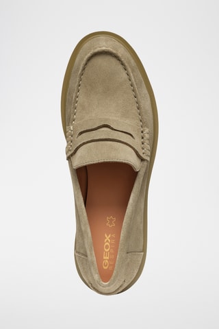 Mocassins en nubuck Spherica - Beige clair