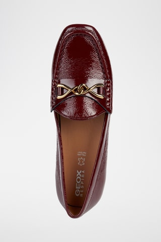 Mocassins en cuir verni Kosmopolis - Bordeaux