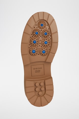 Mocassins plateformes en nubuck Spherica - Kaki