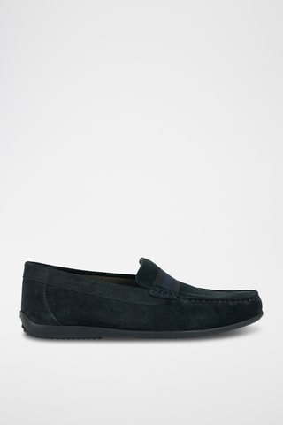 Mocassins en nubuck - Noir