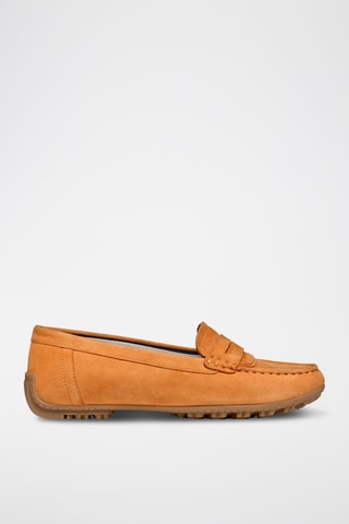 Mocassins en nubuck Kosmopolis +RIP - Orange