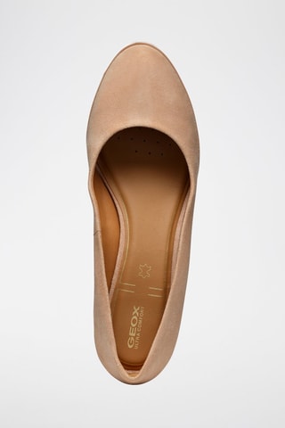 Escarpins en nubuck Walk Pleasure 60 - Beige