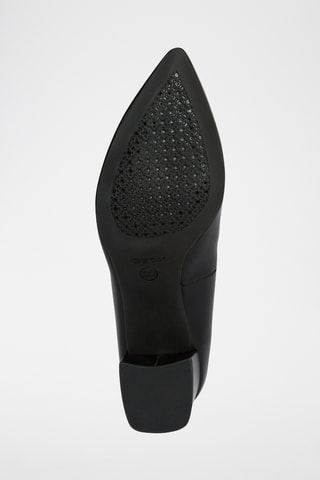 Escarpins en cuir de mouton nappa Bigliana - Noir