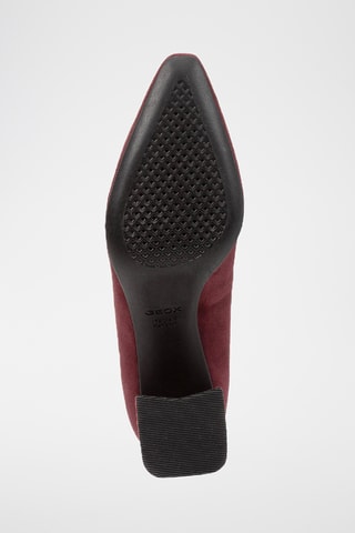 Escarpins en nubuck Giselda - Bordeaux