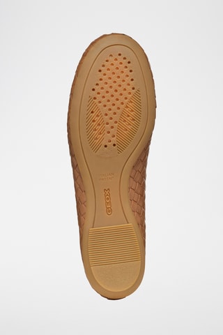 Ballerines en cuir de mouton Palmaria - Marron clair