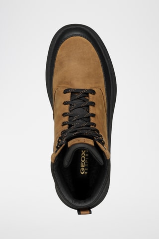 Boots en cuir Granito - Marron clair et noir