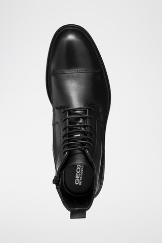 Boots en cuir de veau Walk Pleasure - Noir