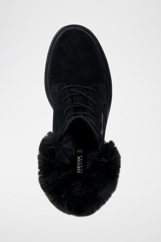 Bottines en nubuck Damiana - Noir