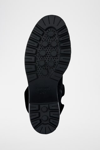 Bottines en nubuck Damiana - Noir