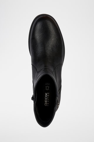 Bottines en cuir de mouton Catria - Noir