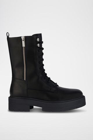 Bottines en cuir Spherica - Noir