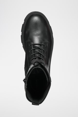 Bottines en cuir nappa Vilde - Noir