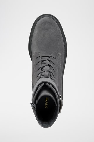 Bottines en cuir de veau nubuck Felleny - Gris