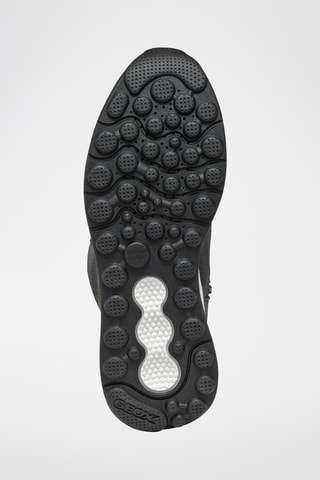 Bottines fourrées en cuir de veau nubuck Spherica - Gris