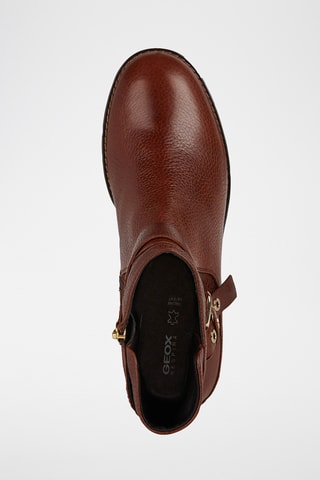 Bottines en cuir Larysse - Marron