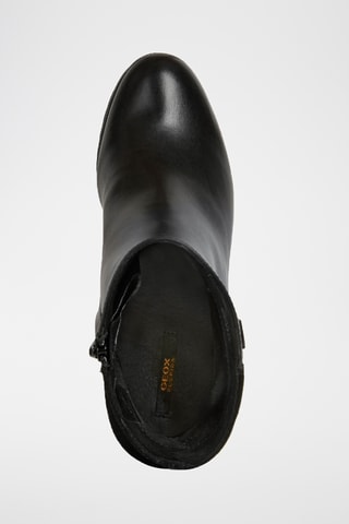 Bottines en cuir New - Noir