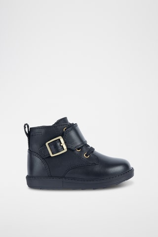 Bottines en cuir nappa Hynde - Noir