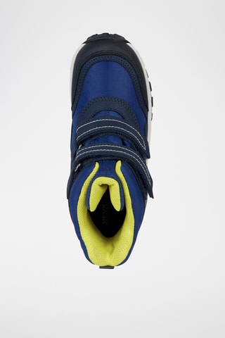 Bottines Himalaya - Bleu marine et jaune