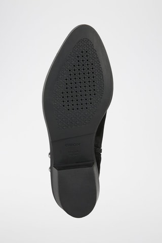 Bottines en nubuck Teoclea - Noir