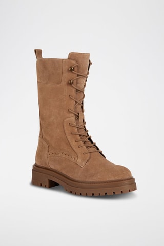 Bottines en nubuck Iridea - Camel