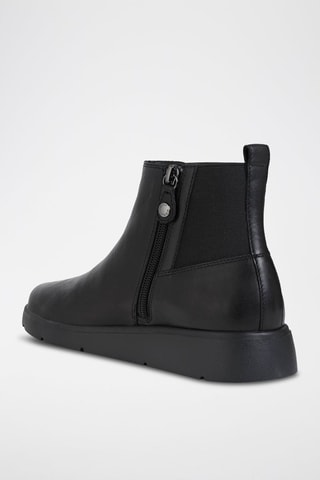 Bottines en cuir nappa Arlara - Noir