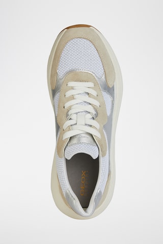 Baskets en cuir de veau Diamanta - Blanc