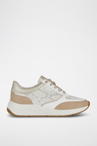 Baskets - Beige et blanc