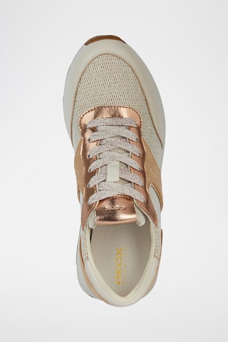 Baskets en cuir - Blanc et marron