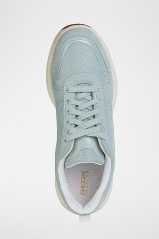 Baskets en cuir - Bleu clair