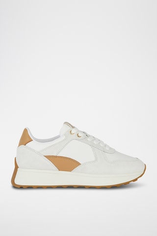 Baskets en cuir Amabel - Blanc