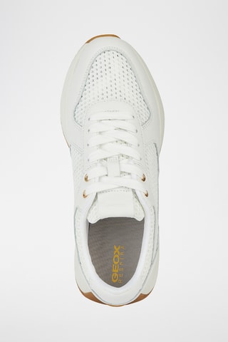 Baskets en cuir nappa Amabel - Blanc