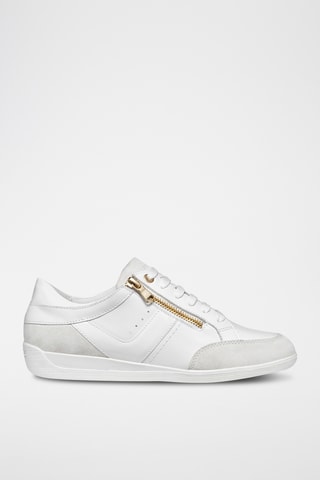Baskets en nubuck Myria - Blanc