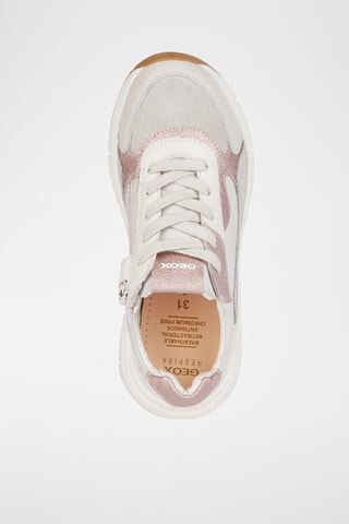 Baskets en nubuck et cuir nappa Mawazy - Blanc