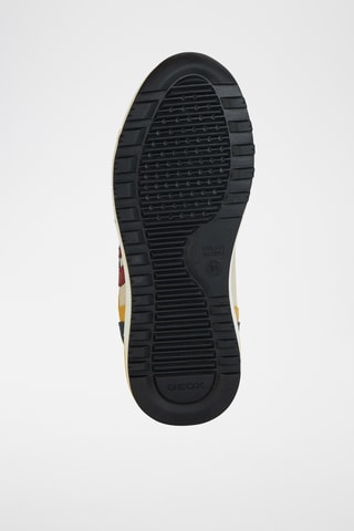 Baskets en nubuck Alben B.B - Beige et jaune