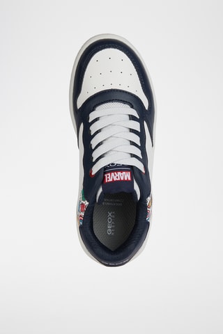 Baskets Captain America Avengers Marvel - Bleu marine et blanc